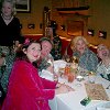 Karen, Thrill, Suzanne, Monica and Otto, with Tiki King in background