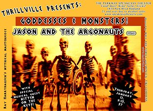 <B>THRILLVILLE SECEDES FROM UNION!</B> <BR>FLEEING
            TO THE COCKTAIL NATION; MYTHICAL MONSTERS AND INTERGALACTIC INTERCOURSE!