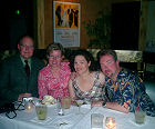 With Tiki Bob and Linda at Frank and Dean's, Pasadena