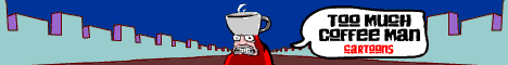 Too Much Coffee Man