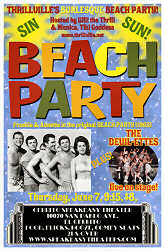 THRILLVILLE'S BURLESQUE BEACH PARTY