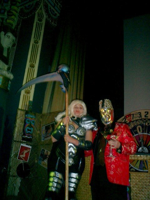 Monica the Glamazon and Guillermo El Thrillermo are ready for Horror Host Palooza 2004, Part 1 (The Craving and Dr Jekylls Dungeon of Death), Parkway, 10/7/04