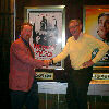 Will with John Stanley at the World Re-Premiere of his 1976 film Nightmare in Blood, Parkway, 10/18/05