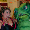 The Creature attacks some wayward Devilettes...