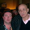 Will with legendary crime author, the Demon Dog of American Fiction, James Ellroy, Noir City, Castro