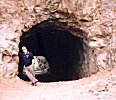 At "the Batcave," Bronsan Canyon, Hollywood (used for "Robot Monster" "Batman" and many other classics)