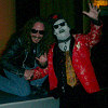 Thrill-Zombie greets surprise guest Ari Lehman, the original Jason from the first Friday the 13th at Zombie-Rama
