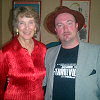 Will with scream legend Julia Adams, curvaceous co-star of Creature From the Black Lagoon, Castro Theater, 10/14/06