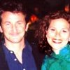 Monica with her new fan, Sean Penn, who attended the screening of SCHEME C6