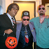 Mr Lobo, Will and Dr Zombie at ZombieRama